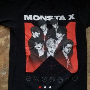 MONSTA X korean kpop band tee